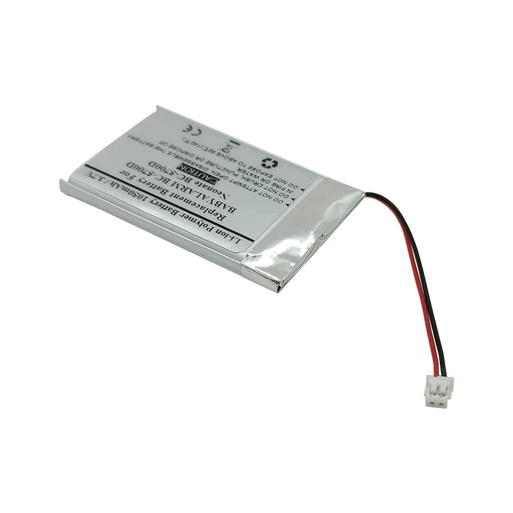 Replacement Battery For BABYALARM BC-5700D, Neonate BC-5700D, GSP053450PL