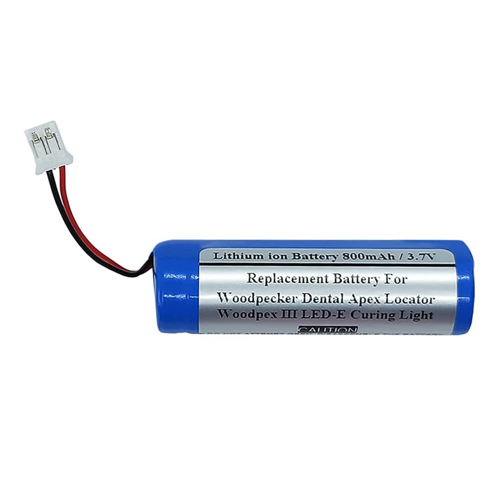 Replacement Battery For Woodpecker Dental Apex Locator Woodpex III LED-E Curing Light, E-1115