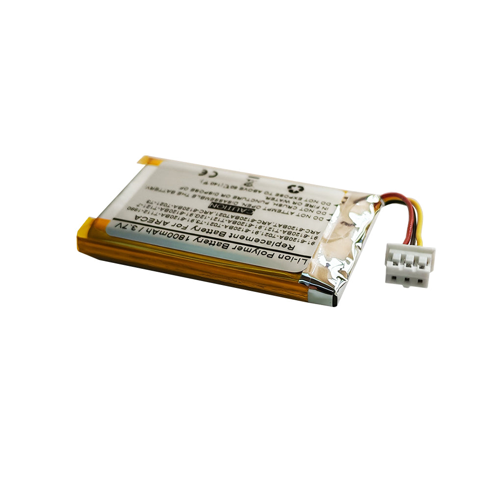 1800mAh 3.7V Replacement Battery For ARECA RAID Controllers, ARC-6120BAT121, 91-6120BA-T021