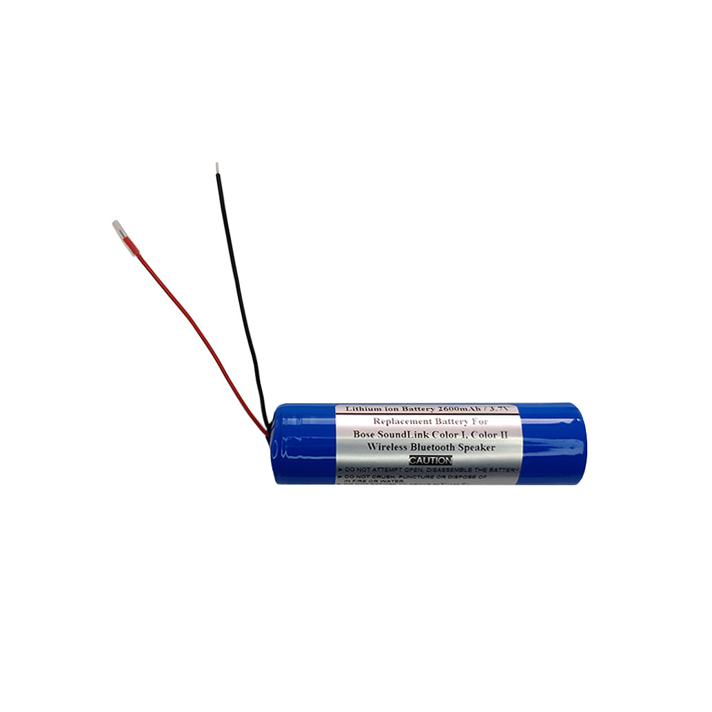 2600mAh 3.7V Replacement Battery For Bose SoundLink Color I, Color II Wireless Bluetooth Speaker, R-41027073, 01701-9168, 064541
