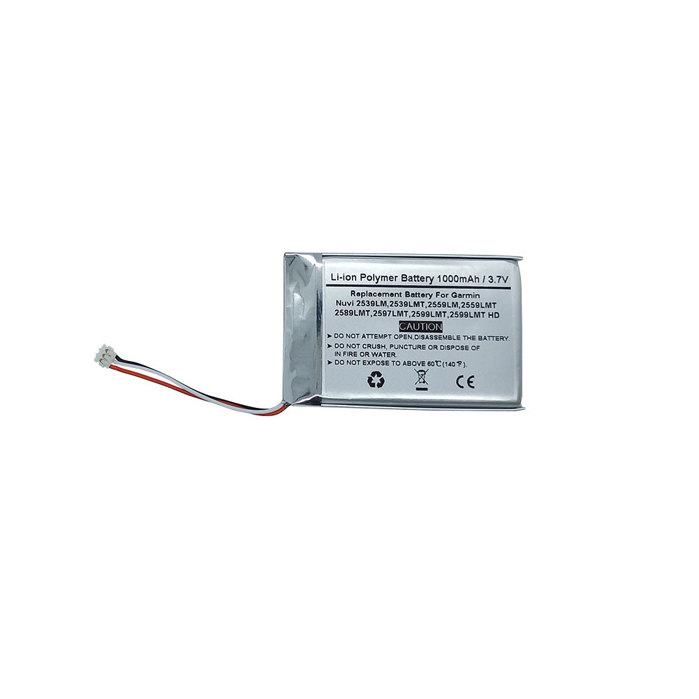 Replace GPS Navigator Battery for Garmin Nuvi 2539LM 2539LMT 2559LM 2559LMT 2589LMT 2597LMT 2599LMT 2599LMT HD,010-01187-01, AI32AI32FA14Y