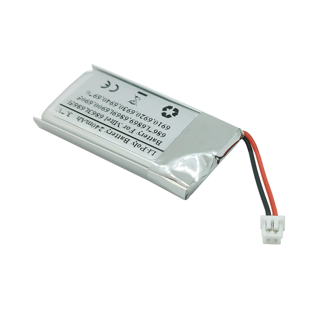 Replacement Battery For Mitel 6863i, 6865, 6865i, 6867i, 6869, 6869i, 6900, 6905, 6910, 6920, 6930, 6940, 6970 Wireless Headset, Mitel 50005711, 50006764