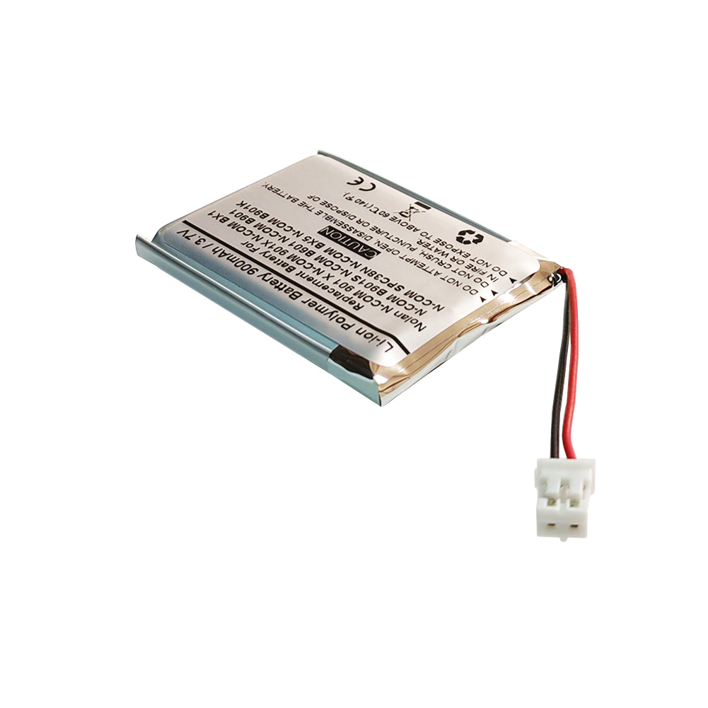 900mAh 3.7V Replacement Battery For Nolan N-COM 901 X N-COM 901X N-COM BX1 N-COM B901S N-COM B601 N-COM B901 N-COM SPC38N N-COM BX5 N-COM B901K Wireless Headphone