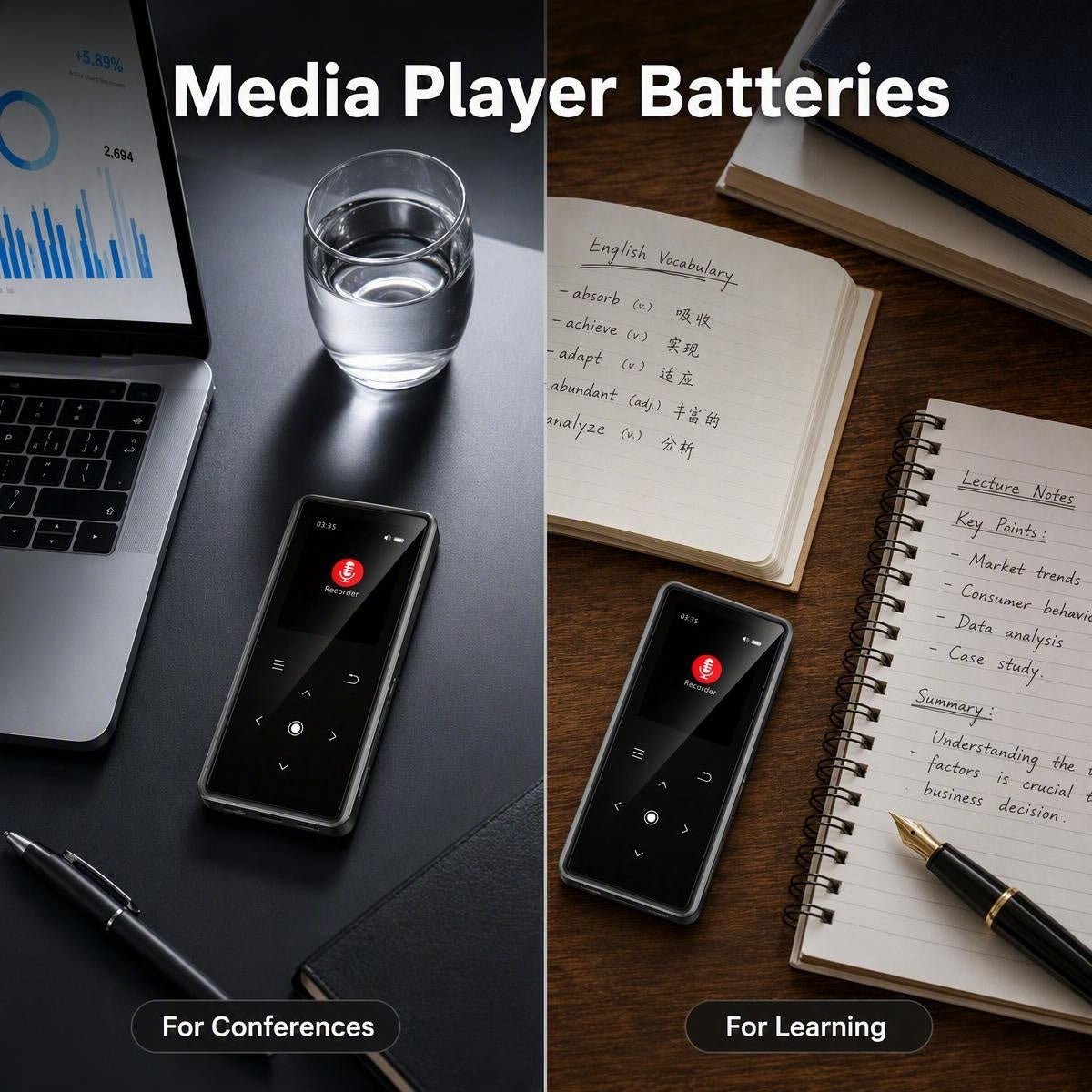 Media Player Batteries - STARNOVO