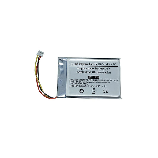 1000mAh Replacement Battery for Apple iPod 4th Gen - STARNOVO