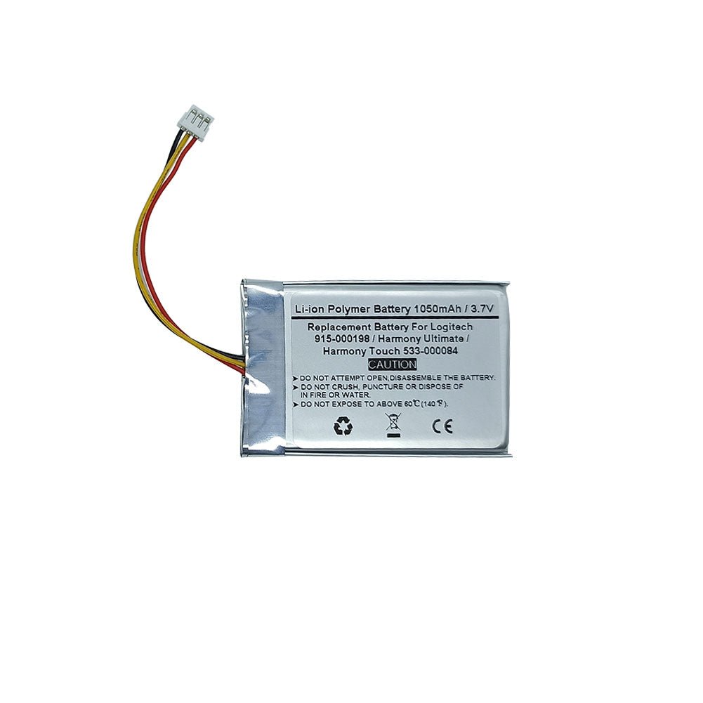 1050mAh Li-Polymer Battery for Logitech Harmony - STARNOVO
