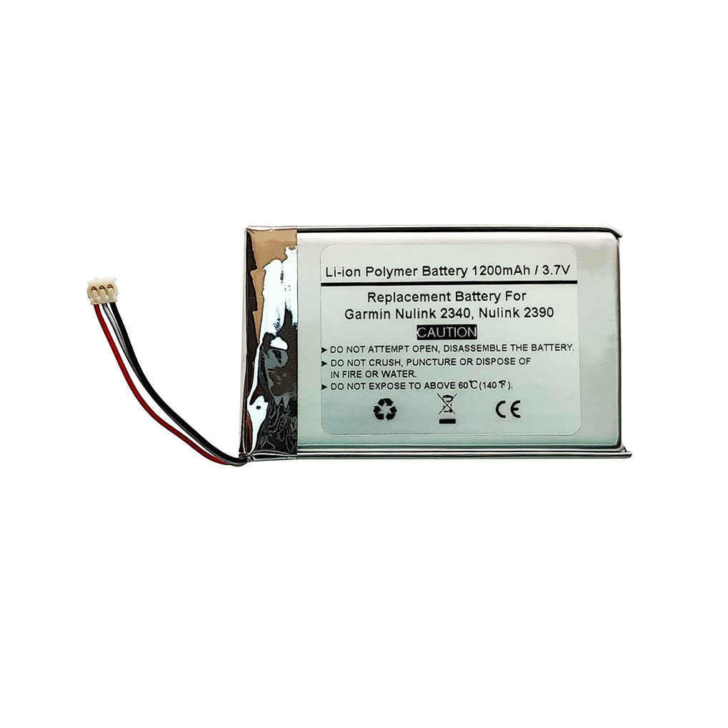 1200mAH 3.7V Replacement GPS Navigator Battery For Garmin Nulink 2340, Nulink 2390, 361-00019-15 - STARNOVO