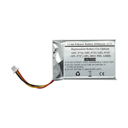Replacement Battery For Opticon OPL-9714, OPL-9715, OPL-9725, OPL-9727, OPL-9815, PHL-1300H Barcode Scanners, N10-1000MA
