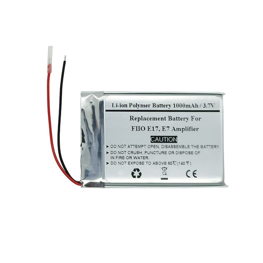 Amplifier Replacement Battery For FIIO E17, E7