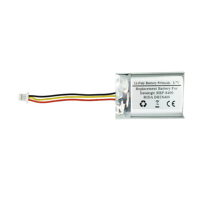 Replacement Battery For Datalogic RBP-6400, RIDA DBT6400 Barcode Scanner, 128004100, BT-41, RBP-DBT6X