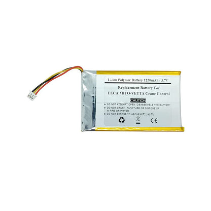 Replacement Battery For ELCA MITO-VETTA Crane Control, 0401BA000311