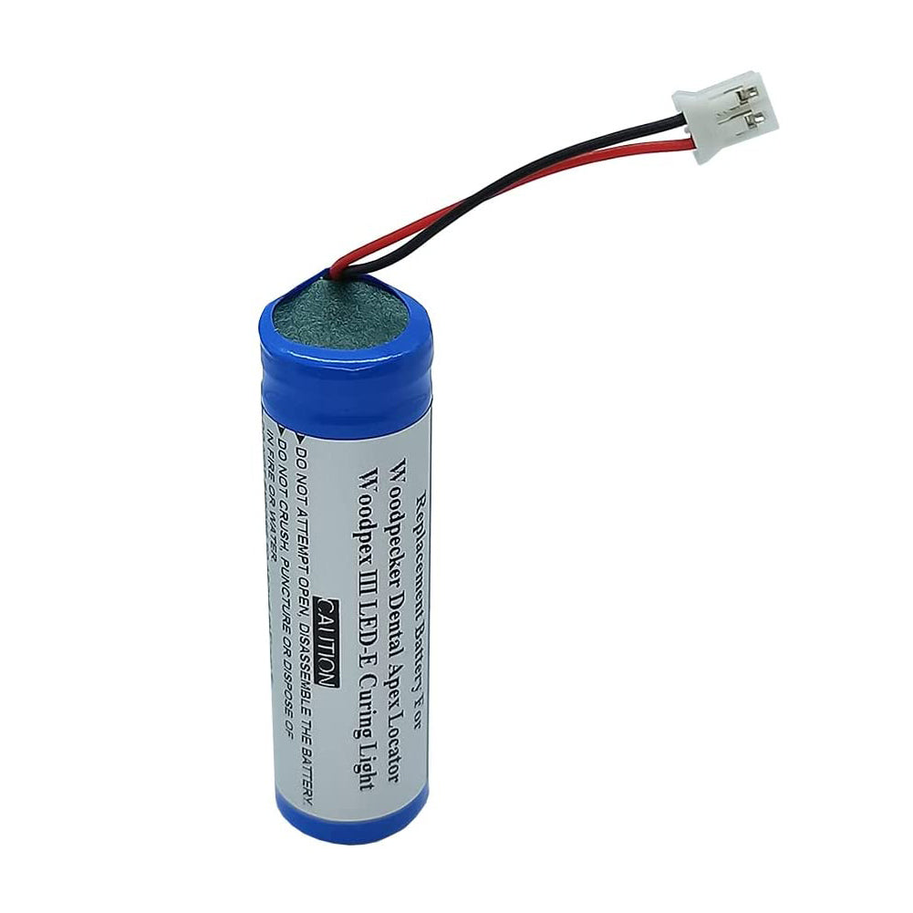 Replacement Battery For Woodpecker Dental Apex Locator Woodpex III LED-E Curing Light, E-1115