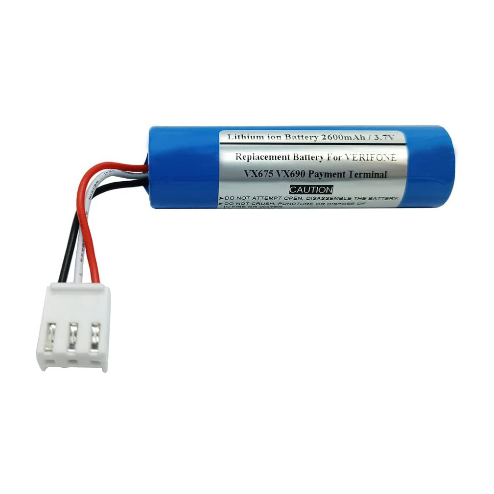 Replacement Battery For VERIFONE VX675 VX690 Payment Terminal, BPK265-001 BPK265-001-01-A BPK265-001-01-B