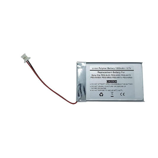STARNOVO 1200mAh 3.7V Replacement Battery for Sony Clie PEG-SJ33, PEG-TG50, PEG-TH55, PEG-NX70, PEG-NX70V, PEG-NX80V, PEG-NR60, LIS1241
