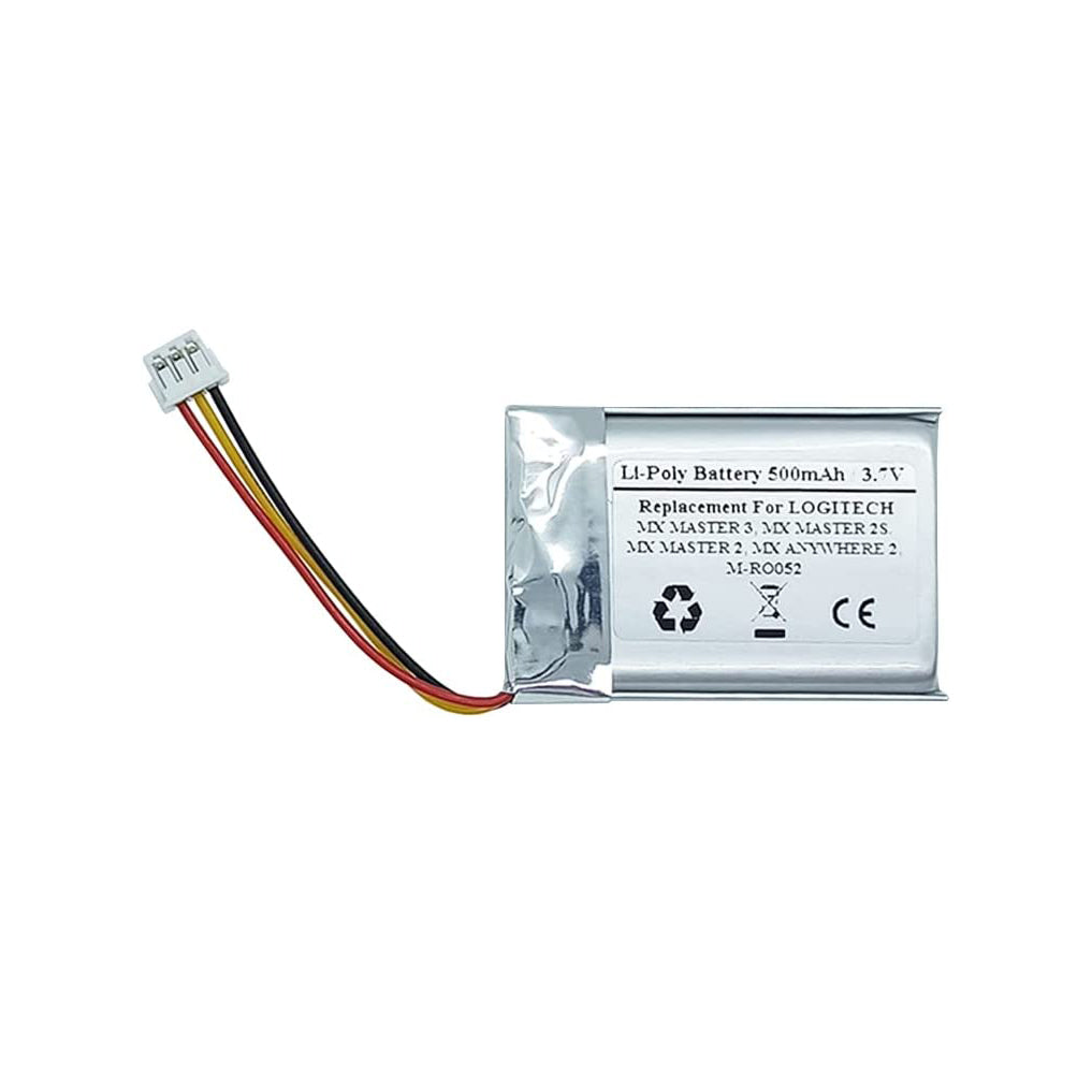 Replacement Battery For Logitech MX MASTER 3, MX MASTER 2S, MX MASTER 2, MX ANYWHERE 2, M-RO052, 533-000120, 533-000121, AHB303450, L/N: 1412