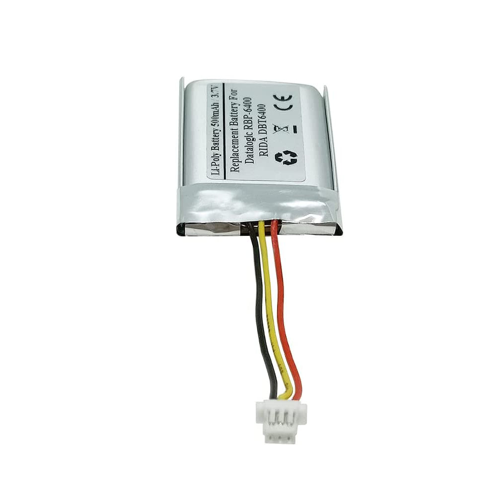 Replacement Battery For Datalogic RBP-6400, RIDA DBT6400 Barcode Scanner, 128004100, BT-41, RBP-DBT6X
