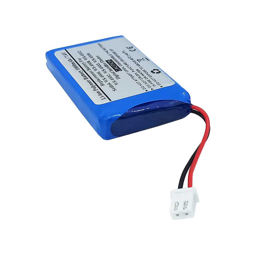 Replacement Battery For Satlink WS-6906, WS-6908, WS-6912, WS-6932, WS-6933, WS-6936 Digital Satellite Finder; E-1544, F03409