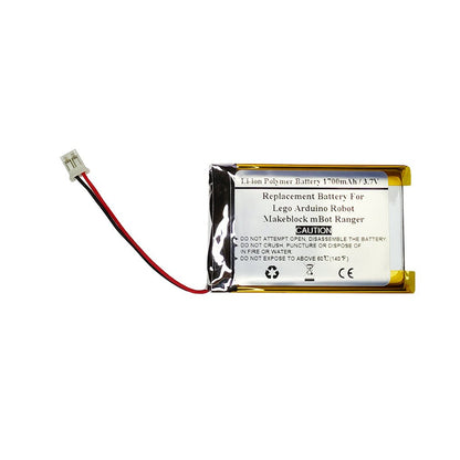 3.7V 1700mAh Replacement Battery Compatible With Lego Arduino Robot, Makeblock mBot Ranger, 14030 - STARNOVO