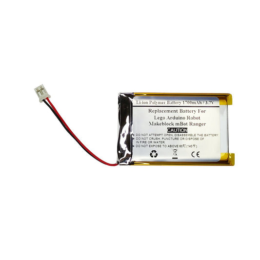 3.7V 1700mAh Replacement Battery Compatible With Lego Arduino Robot, Makeblock mBot Ranger, 14030 - STARNOVO