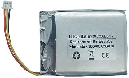 Replacement Battery for Motorola CS3300, CS3070, fits Motorola 82-133770-01 Bluetooth Wireless USB Barcode Scanners