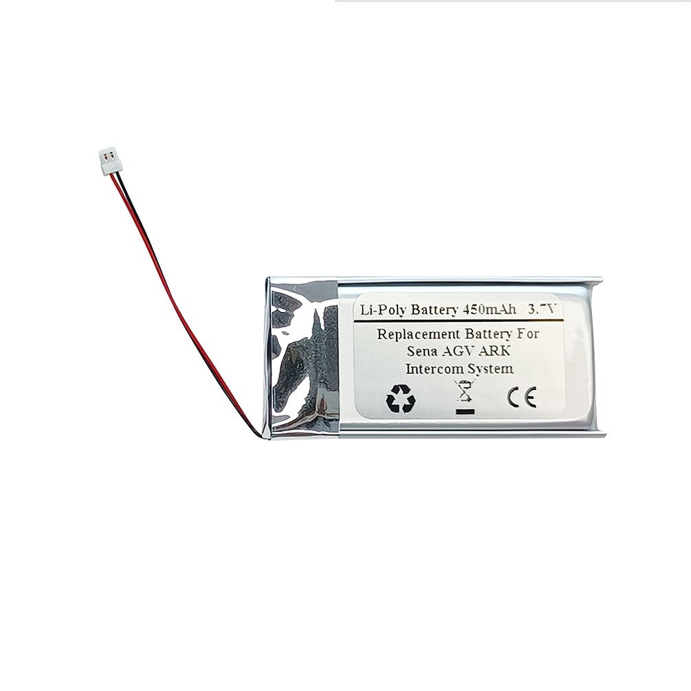 450mAh 3.7V Replacement Battery For Sena AGV ARK Intercom System - STARNOVO