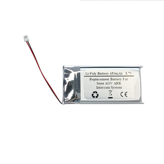450mAh 3.7V Replacement Battery For Sena AGV ARK Intercom System - STARNOVO