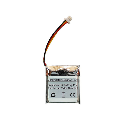 500mAH 3.7V Replacement Battery For Alarm.com Video Doorbell, 3795 - STARNOVO