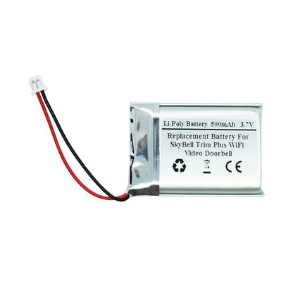 500mAh Replacement Battery for SkyBell Trim Plus - STARNOVO