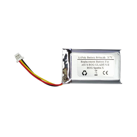 800mAh 3.7V Replacement Battery For ASUS ROG GLADIUS II, ROG Spatha X, FT902536P - STARNOVO
