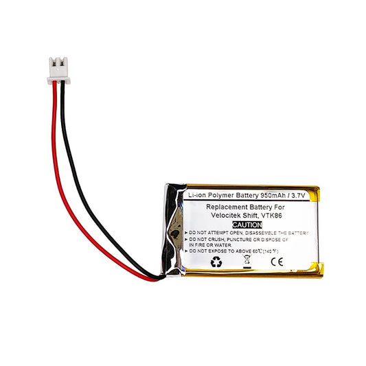 950mAh 3.7V Replacement Battery For Velocitek Shift, VTK86 - STARNOVO