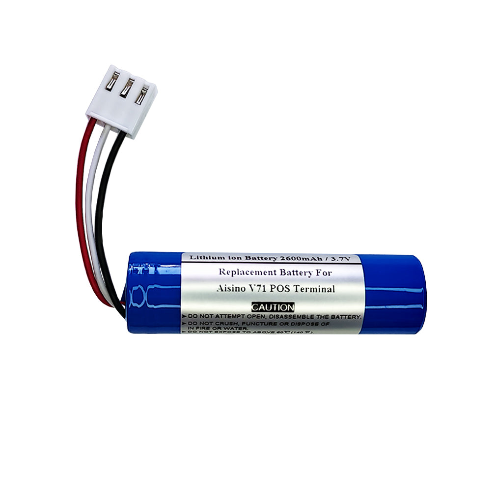 2600mAh 3.7V Replacement Battery For Aisino V71 POS Terminal, IS803