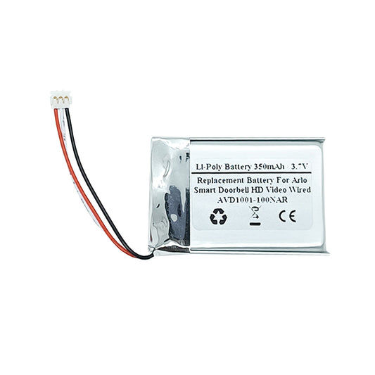 Replacement Battery For Arlo Smart Doorbell HD Video Wired  Video Doorbell, AVD1001-100NAR, PTC362549