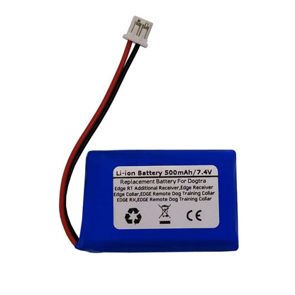 500mAh 7.4V BP74RE Battery For Dogtra Edge RT Additional Receiver, Dogtra Edge Receiver, Dogtra Edge Collar, Dogtra EDGE remote dog training Collar, Dogtra EDGE RX, Dogtra EDGE remote dog training Collar, Dogtra EDGE RX