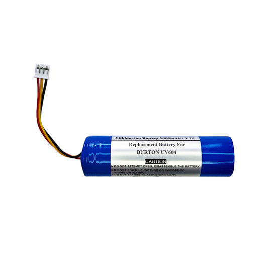 STARNOVO 2600mAh 3.7V Replacement Battery for BURTON UV604, 60000412 4000428
