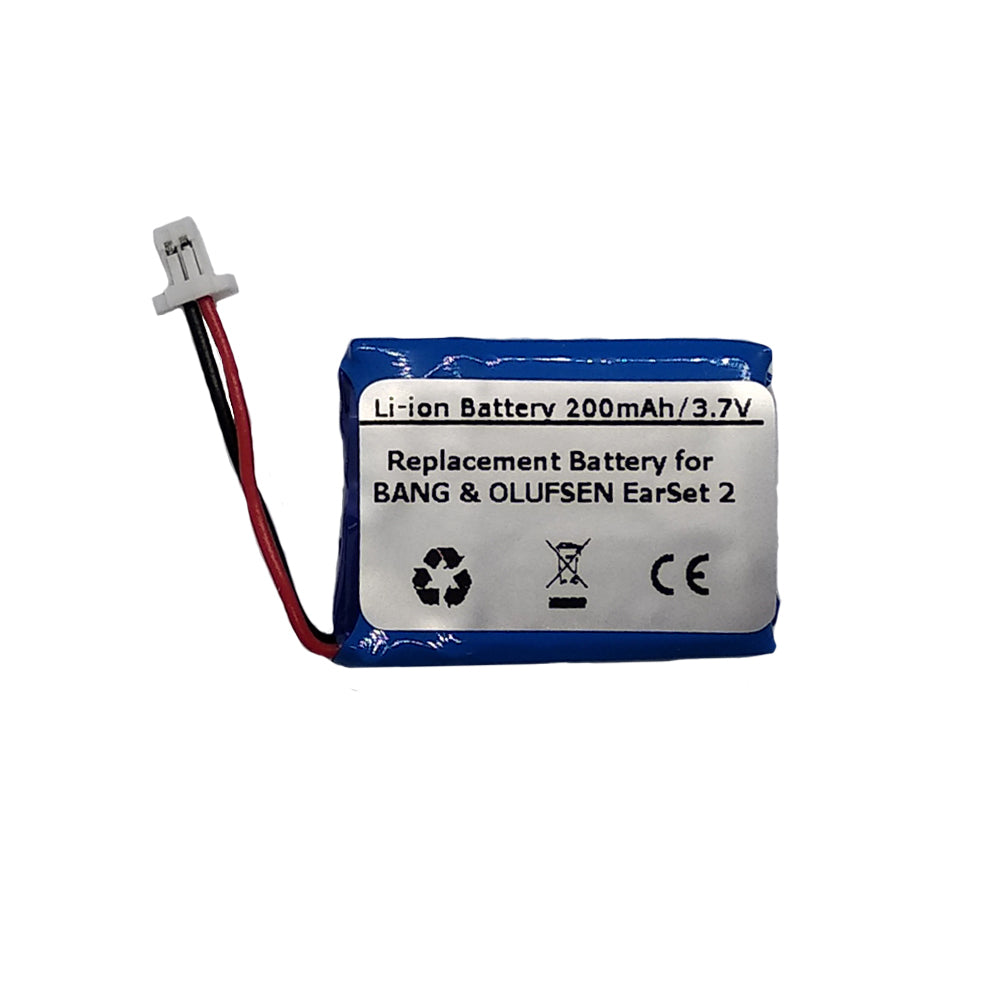 Replacement Battery for BANG & OLUFSEN EarSet 2, PA-BO02