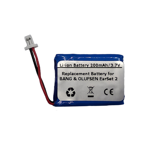 Replacement Battery for BANG & OLUFSEN EarSet 2, PA-BO02