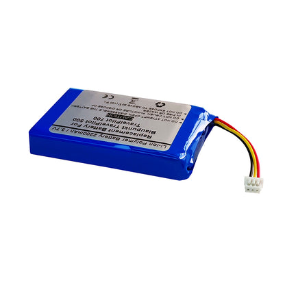 2200mAH 3.7V Replacement Battery For Blaupunkt TravelPilot 500, TravelPilot 700, 523450L110, 1S2PMX