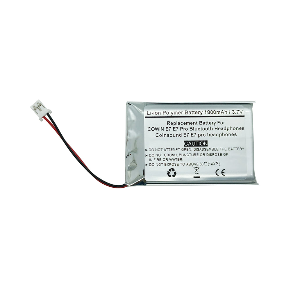 Replacement Battery For COWIN E7 E7 Pro Bluetooth Headphones, Coinsound E7 E7 pro headphones