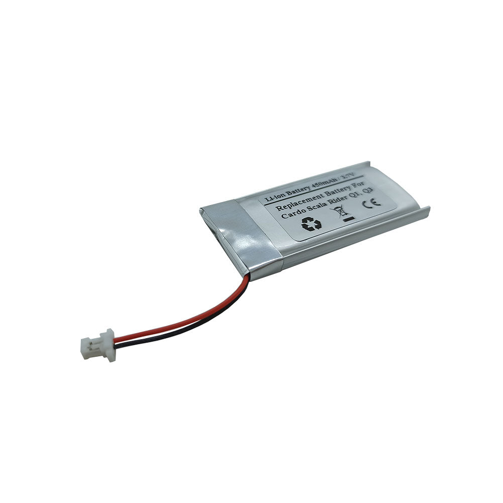 Replacement Battery For Cardo Scala Rider Q1, Q3 Bluetooth Headsets