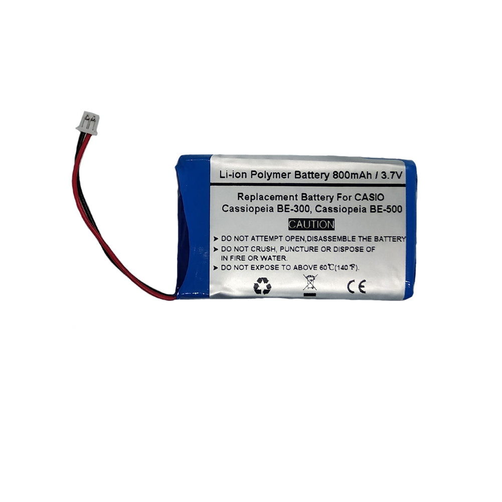 Replacement Battery For CASIO Cassiopeia BE-300, Cassiopeia BE-500,CASIO CGA-1-105A