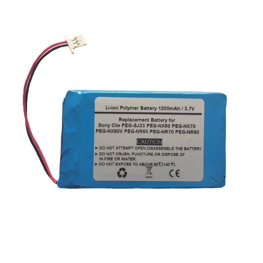 Replacement Battery for Sony Clie PEG-SJ33 PEG-NX70 PEG-NX80V LIS1241