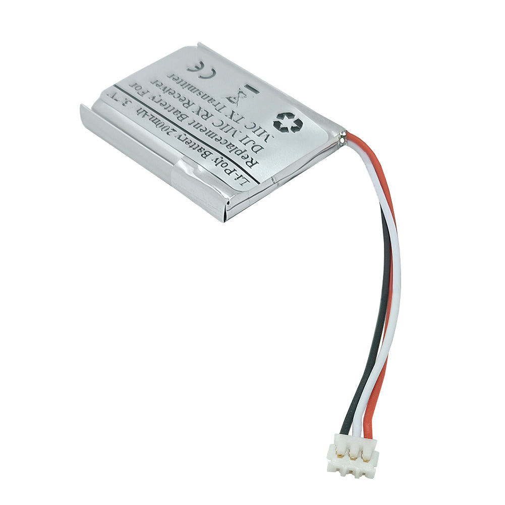 Replacement Battery For DJI MIC RX Receiver, MIC TX Transmitter, PCT502025