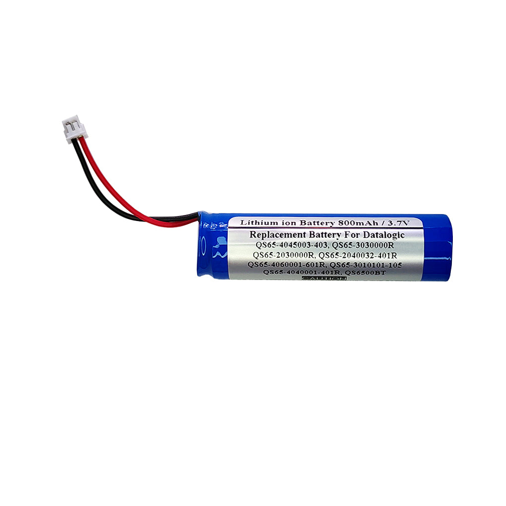 800mAh 3.7V Replacement Battery For Datalogic QS65-4045003-403, QS65-3030000R, QS65-2030000R, QS65-2040032-401R, QS65-4060001-601R, QS65-3010101-105, QS65-4040001-401R, QS6500BT