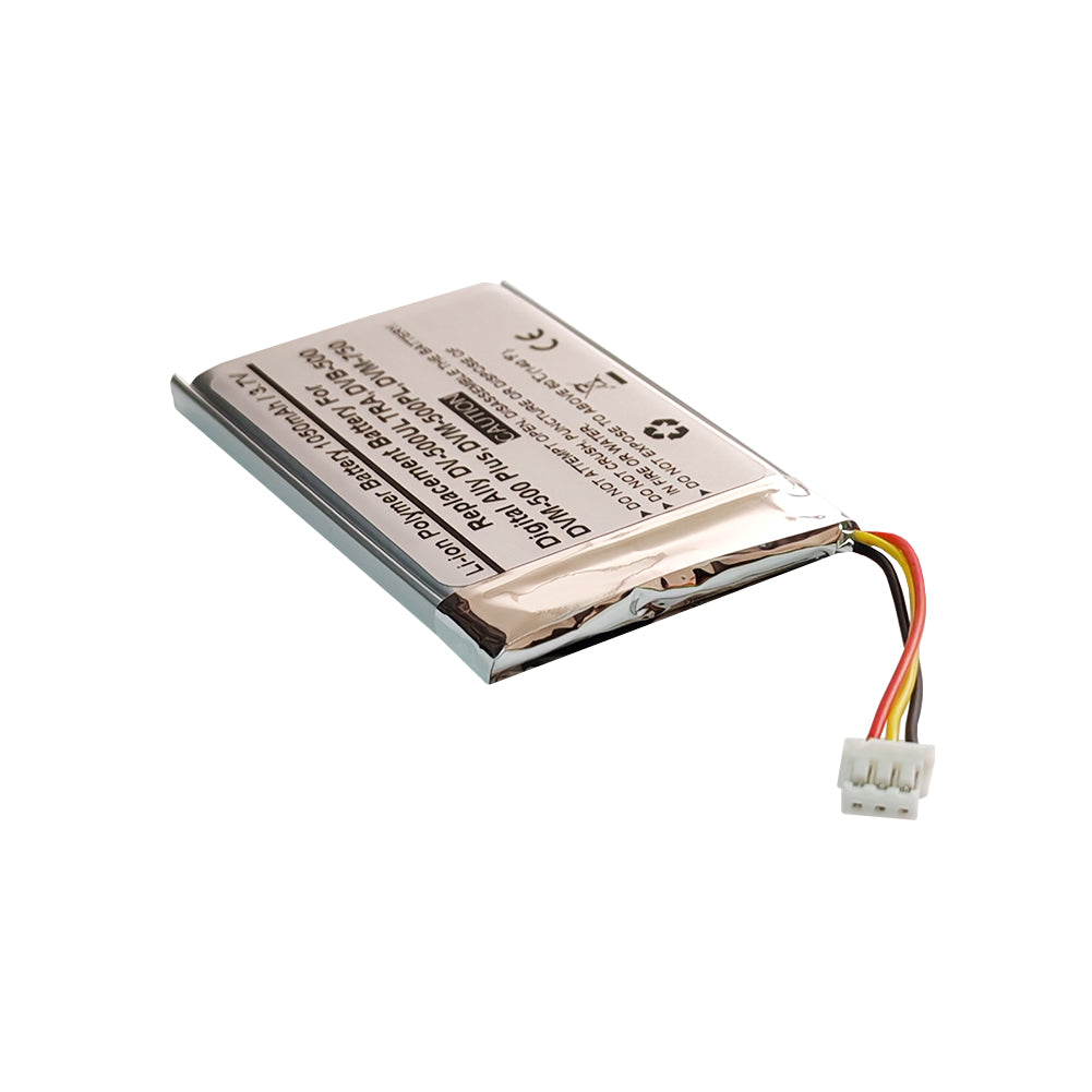 1050mAH 3.7V Replacement Battery For Digital Ally DV-500ULTRA, DVB-500, DVM-500 Plus, DVM-500PL, DVM-750, 135-0036