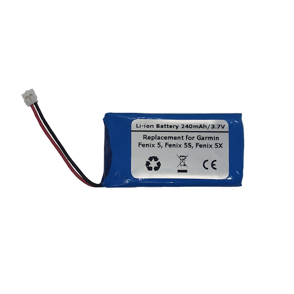 Replace Battery for Garmin Fenix 5, Fenix 5S, Fenix 5X,GARMIN 361-00097-00