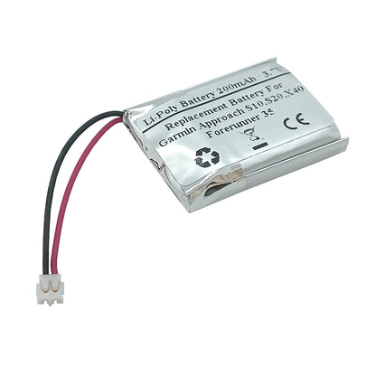 Replacement Battery For Garmin Approach S10, S20, X40, Forerunner 35 Smart Running Watch, 361-00117-00