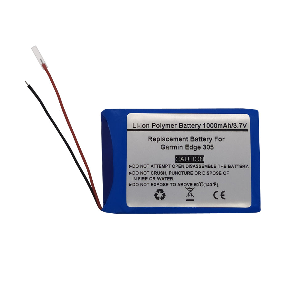 Replace GPS Navigator Battery for Garmin Edge 305,361-00025-00