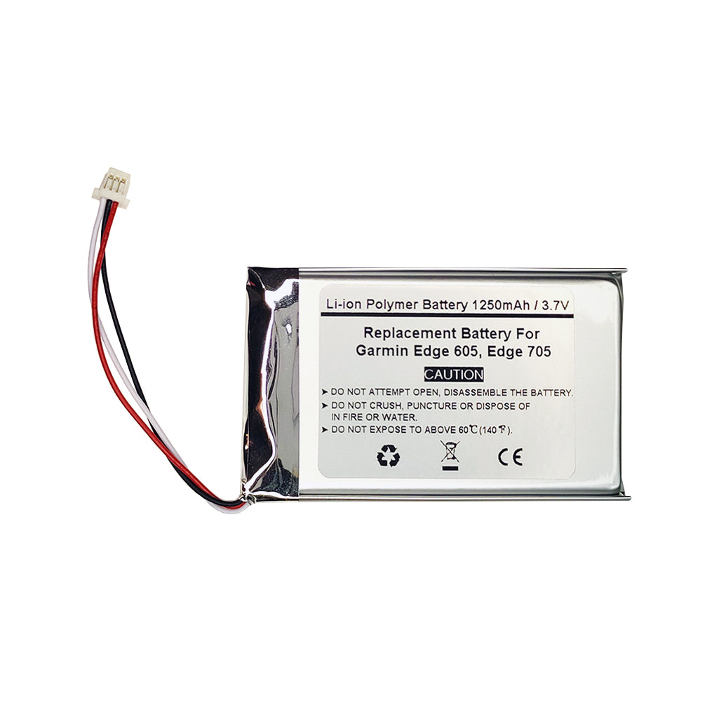 Replace GPS Navigator Battery for Garmin Edge 605, Edge 705,361-00019-12