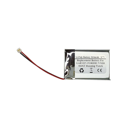 320mAh 3.7V Replacement Battery For GARMIN FORERUNNER 920XT Running Watch, 361-00078-00