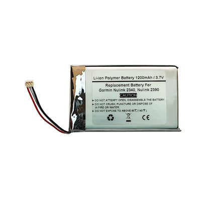 1200mAH 3.7V Replacement GPS Navigator Battery For Garmin Nulink 2340, Nulink 2390, 361-00019-15